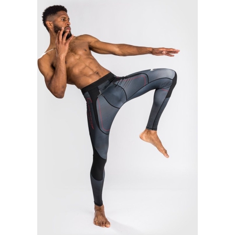 Venum OKINAWA 3.0 Sportlegging Tights Zwart Rood L - Jeans Maat 34