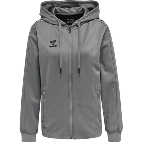 Hummel Core XK Poly Zip Sweater Dames - Sporttruien - grijs - Vrouwen