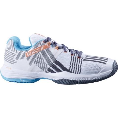 Adult's Padel Trainers Babolat Sensa Lady White