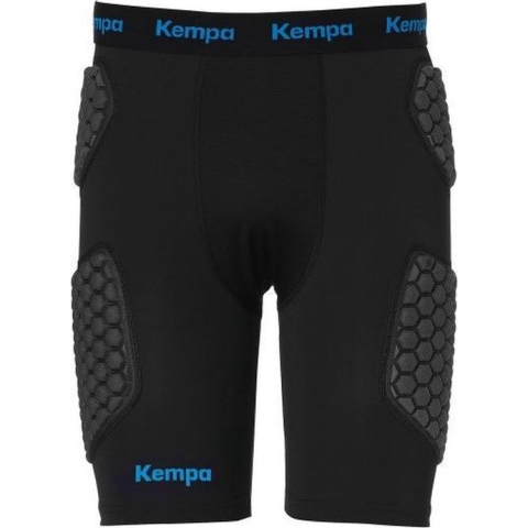 Kempa Protection Short Heren - Zwart / Lichtblauw - maat S