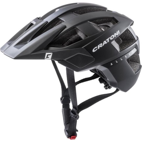 Cratoni Allset Fietshelm - Maat S/M - (54-58cm) - Zwart