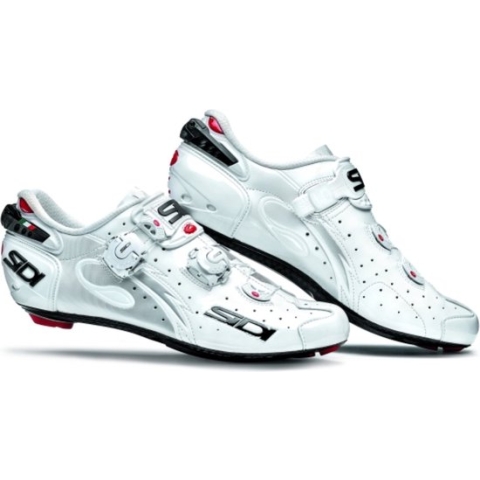 Sidi - Wire Carbon Vernice - Fietsschoenen - Wit - maat 39,5