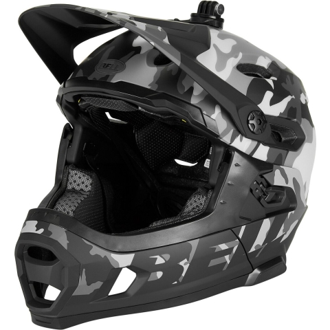 Bell Super DH MIPS Fietshelm, zwart/grijs