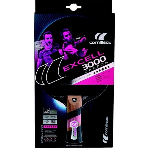 Cornilleau Tafeltennisbat Excell 3000 - Carbon