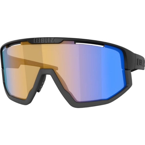 Bliz Vision Matt Black Bril Nordic Light Coral With Blue Multi Lens
