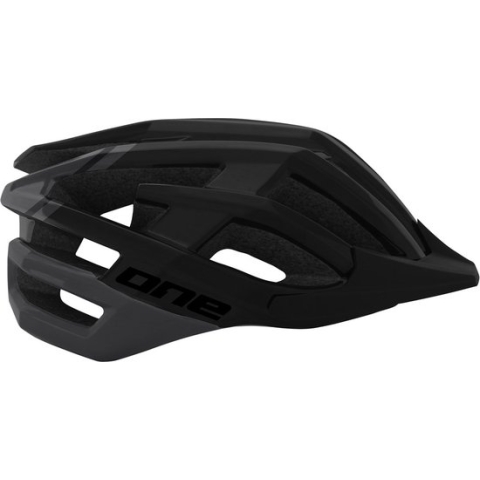 One helm mtb Race m/l zwart grijs