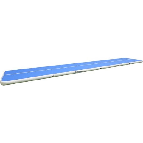 12SPRINGS Airtrack 1200 - W200 - 1200 x 200 cm - Plus - Blauw / Wit