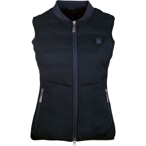 HKM bodywarmer met verwarmingsfunctie - zwart - S