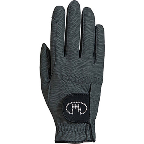 Roeckl Handschoenen Lisboa Grip Swarovski Grijs - 7