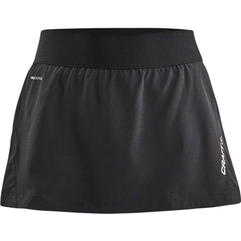 Craft Pro Control Tennisrokje Dames - Zwart | Maat: L