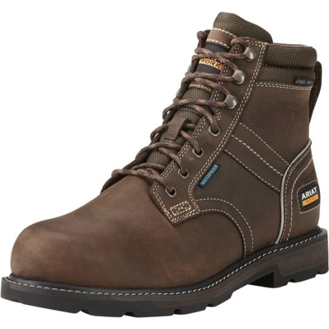 Ariat Groundbreaker 6 H20 SteelToe Work schoen - maat 42.5 - brown