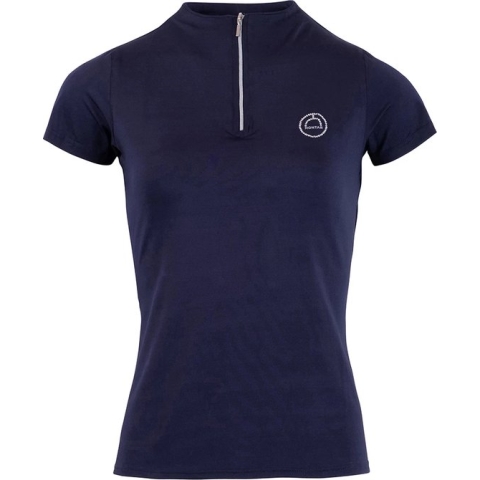Montar Trainingsshirt Everly Crystal Donkerblauw - xxl