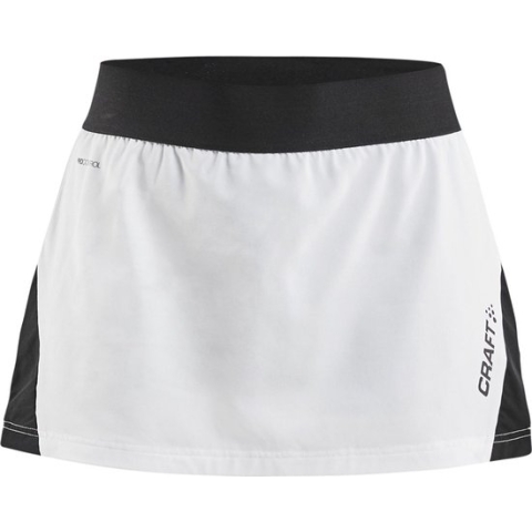 Craft Pro Control Tennisrokje Dames - Wit / Zwart | Maat: L
