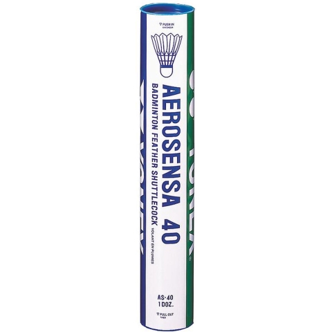 Yonex Aerosensa 40 Shuttles (Tube of 12)