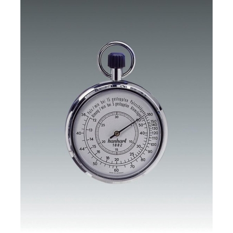 Hanhart mechanische stopwatch pulse / hartslag 112.7001-00 - 1/10 sec - 30 min