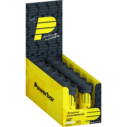 PowerBar Electrolyte Tabs Lemon Tonic Boost - sportdrank - 12 x 10 tabs