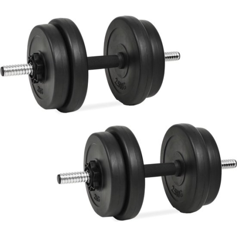 vidaXL-Halter-met-gewichten-40-kg
