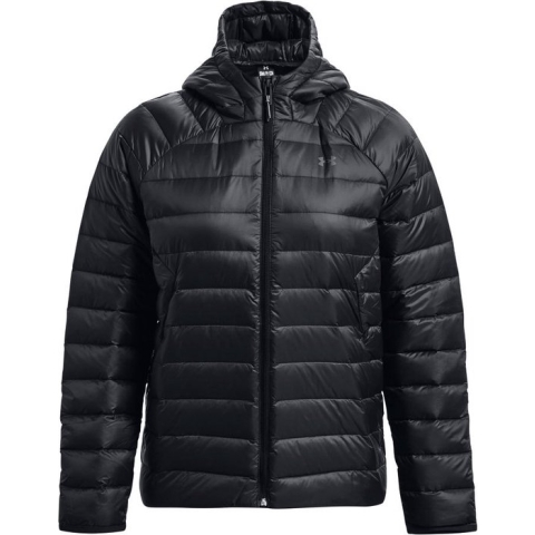 Under Armour Gewatteerde pufferjack met donsvulling en ritszakken - Zwart - Maat S