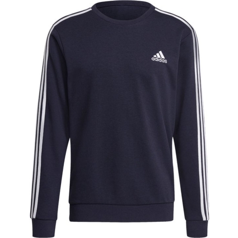 adidas Essentials Sweatshirt Heren - sportshirts - navy - maat S