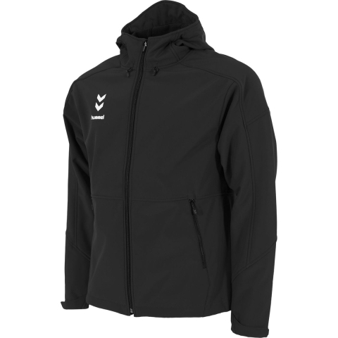 Hummel Ground Softshelljas Heren - Zwart | Maat: M