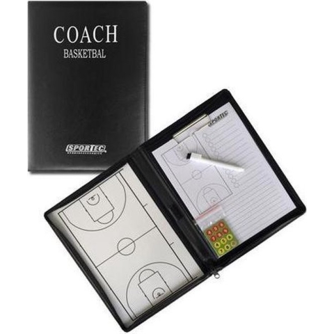 Sportec Coachmap Voetbal Magnetisch 52 X 36 Cm Zwart