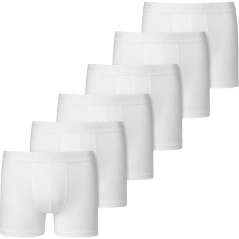 Schiesser Jongens shorts / pants 6 pack Teens Boys 95/5 Organic Cotton
