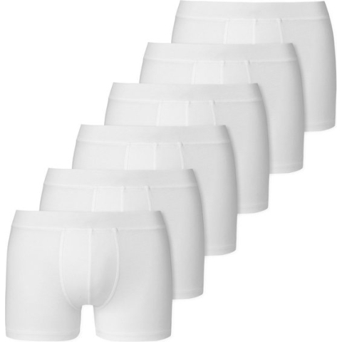 Schiesser Jongens shorts / pants 6 pack Teens Boys 95/5 Organic Cotton