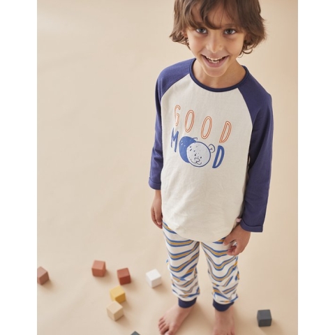 Noukie's - Pyjama - Katoen - Jongens - Good moon - 4 jaar 104