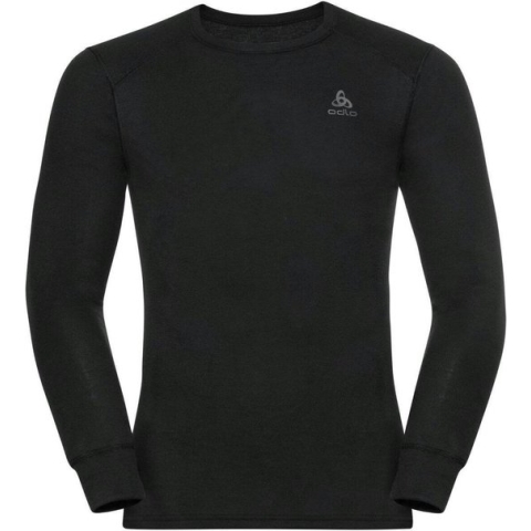 Odlo Shirt Ronde Hals Lange Mouwen ACTIVE WARM ECO ZWART - Maat 3XL