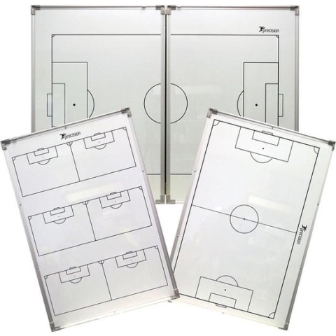 Precision Coachbord Voetbal 90 X 120 Cm Magnetisch Wit 30-delig