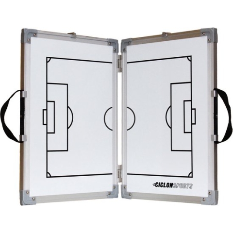 Opvouwbaar coachbord - Inklapbaar Tactiekbord - Large ( 60x90 cm) - Gratis draagtas!