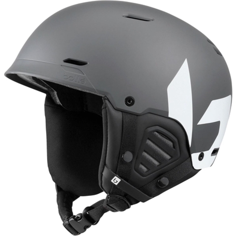 Bolle Mute  Skihelm - Unisex - grijs/wit Maat 52-55