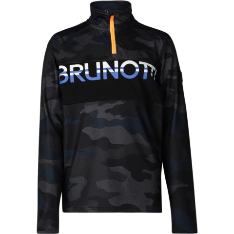 Brunotti Franksy Jongens Fleece - Zwart - 128
