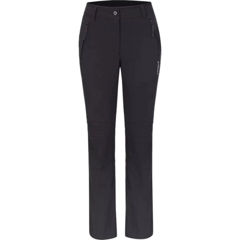 Ice Peak Buikmaat +6 CM taille Entiat softshell broek dames zwart