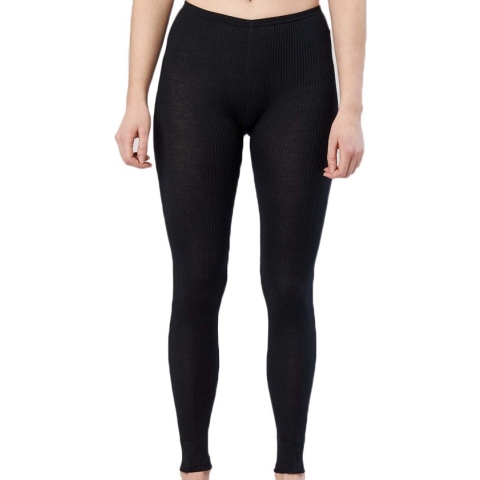Nina von C dames Wollen legging / Thermo broek - 40 - Zwart