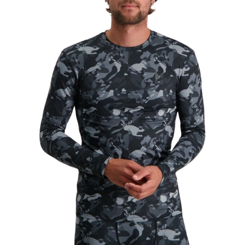 Poederbaas Camo Thermoshirt Mannen - Maat M