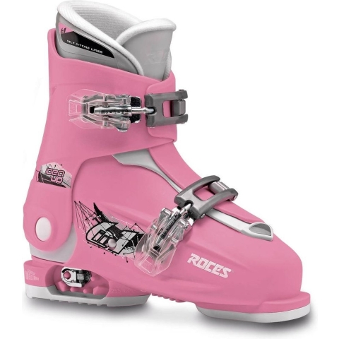 Roces Skischoenen Idea Up Meisjes Roze/wit Maat 30-35