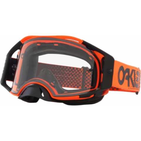 Oakley Airbrake MX Moto Orange B1B/Clear - OO7046-E0