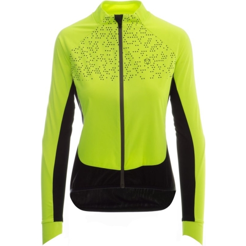 AGU Pro Wind Hivis Women Fietsjack - Dames - Maat  S - Fluo Yellow