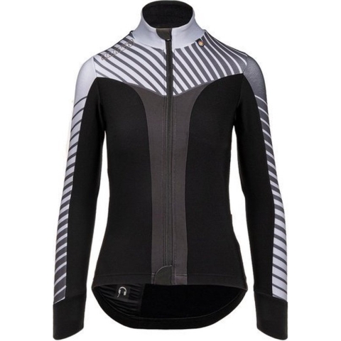 Bioracer Vesper Tempest Spring Jacket Subli Grey Stripe Maat M