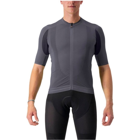 Castelli Superleggera 3 Jersey Met Korte Mouwen Grijs L Man