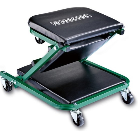 PARKSIDE 2-in1- montage-rolplank en werkplaatskruk - Max 150kg -