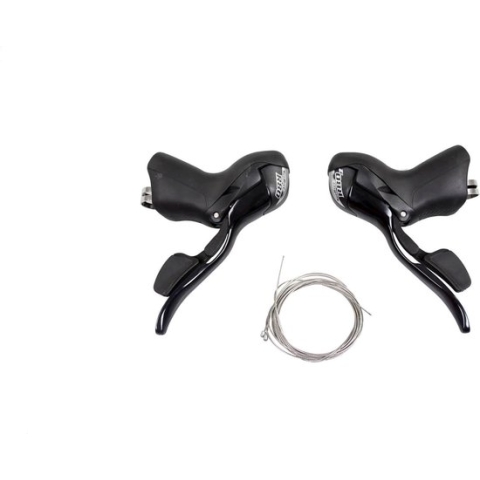 STI set Sunrace ST-R81 2x8 speed incl. binnenkabels