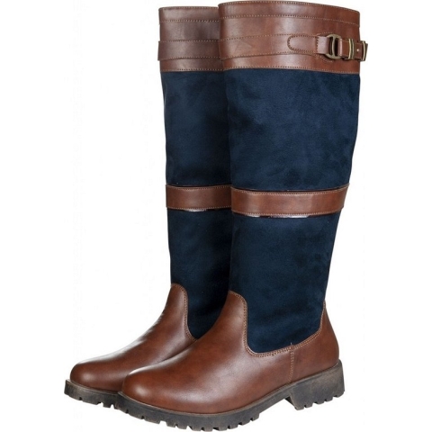 Outdoorlaars winter Meghan bruin/blauw maat 39