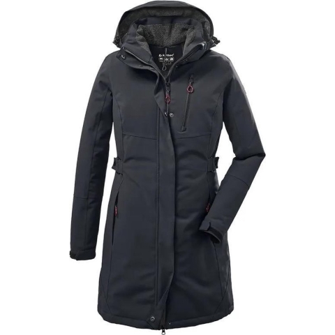Killtec dames winter parka 37726/KOW 165 zwart functioneel - maat 44