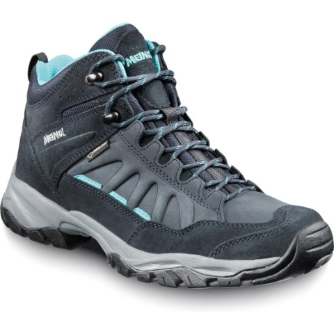 Meindl wandelschoen - Nebraska mid gtx - dames I blauw - 40