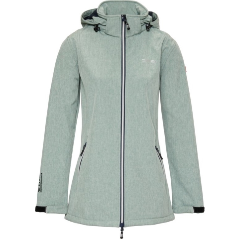 Nordberg Ronda Dames Softshell Ls02201-gn - Kleur Groen - Maat XXL