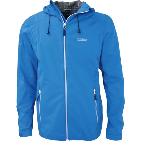 Pro-X Elements - Opbergbare regenjas voor heren - Donovan - Briljant blauw - maat XL