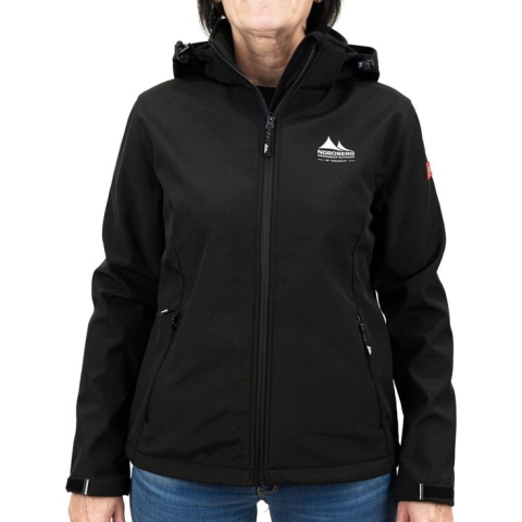 Nordberg Ingrida Dames Softshell Ls00201-bk - Kleur Zwart - Maat M