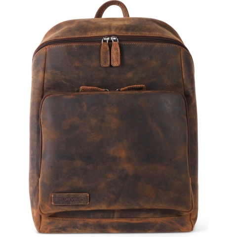 Plevier Hertz rugzak 15.6 inch bruin.